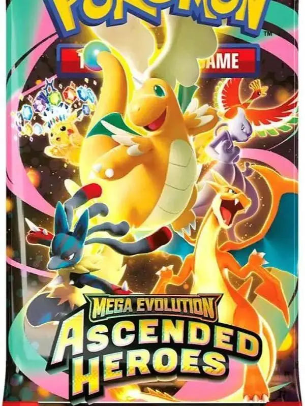 Pokémon TCG: Mega Evolution - Ascended Heroes Booster Packs - 50x