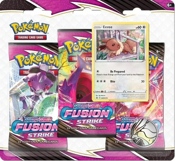 Pokémon TCG: Sword & Shield - Fusion Strike 3-Pack Blister