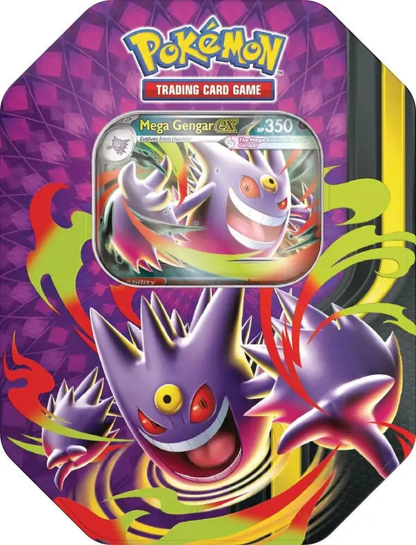 Pokémon TCG: Mega Evolution - Mega Moonlit Tin Set - 2 Pack